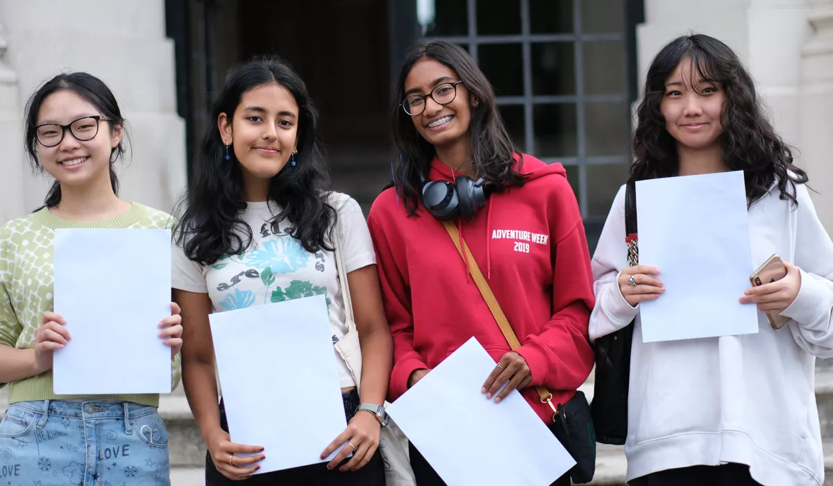 A Level Results News Header
